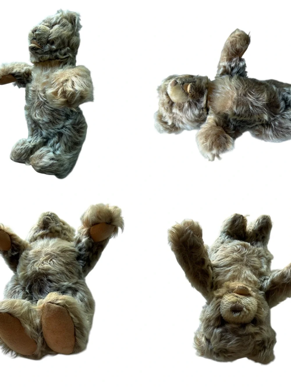 Vintage Steiff Zotty Teddy Bear Mohair Stuffed Animal Jointed Antique Germany